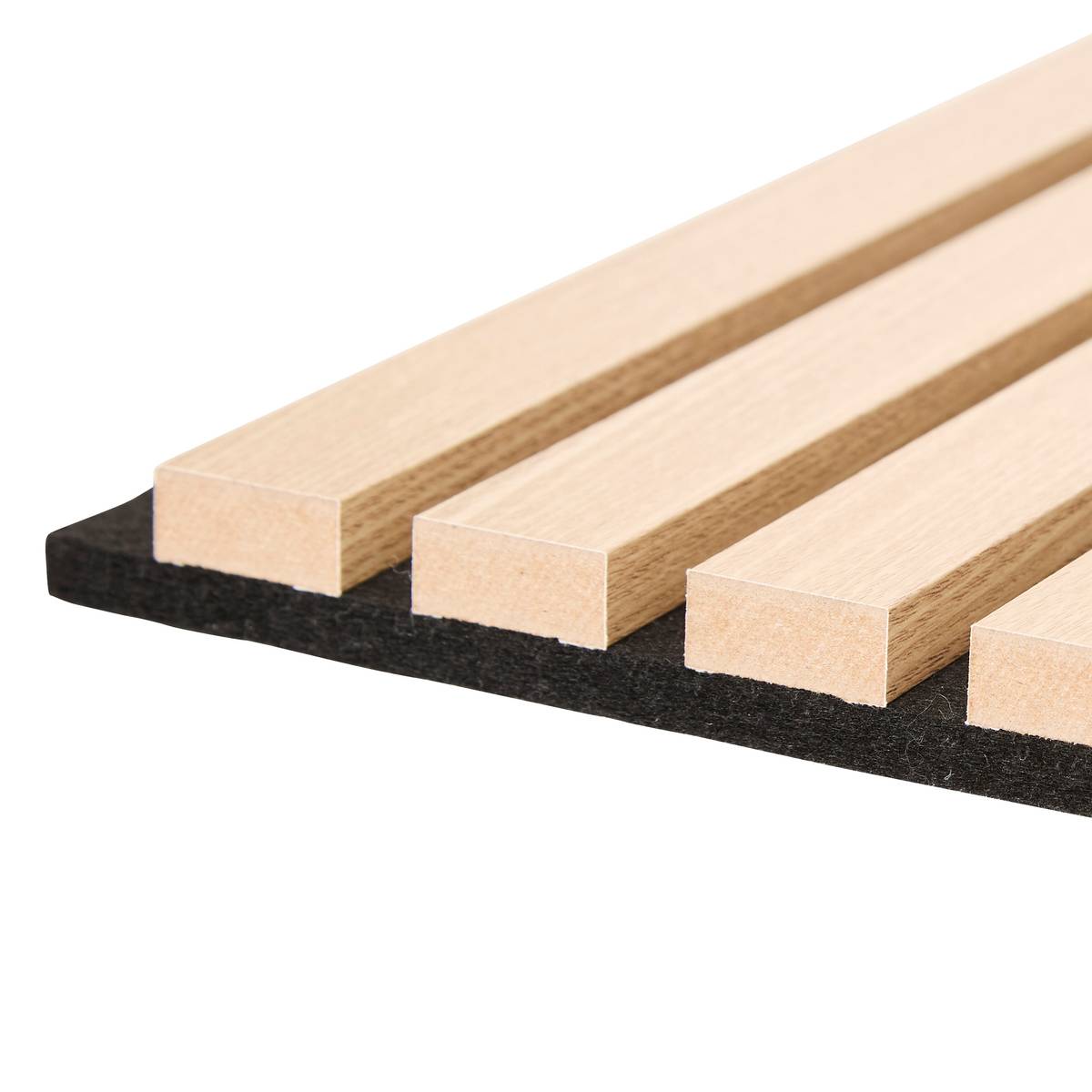 Satz von 3 dekorativen Holzlattenpaneelen Colva