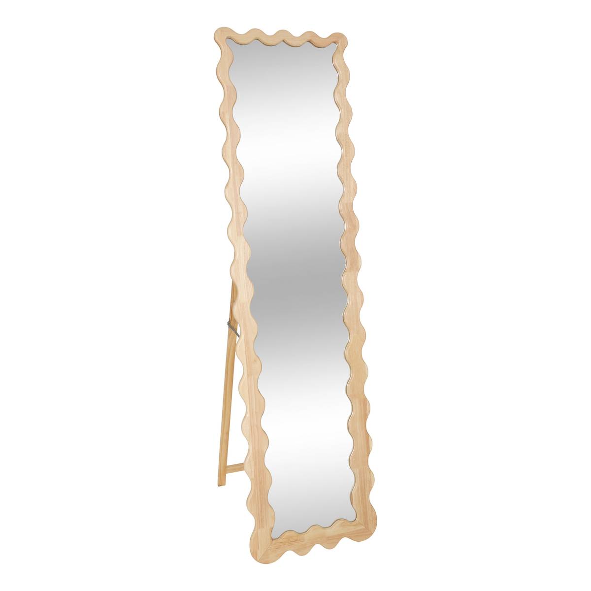 Standspiegel "Brooke" Beige, 180x48 cm Beige