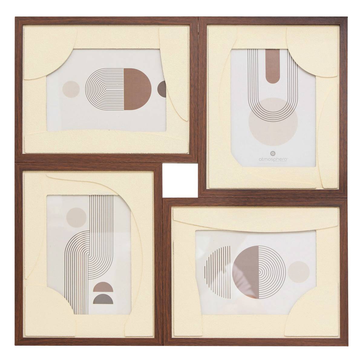 Memoboard "Jilani" Beige, 4 Fotos Beige