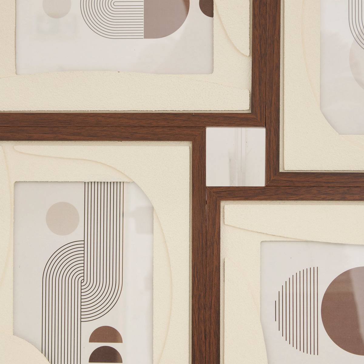 Memoboard "Jilani" Beige, 4 Fotos Beige
