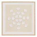 3D-Leinwand "Houria" Beige, 78x78 cm Beige