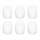 6er-Set niedrige Trinkgl&auml;ser "Nic'Eau" Glas, 440 ml, Transparent Durchsichtig