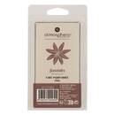 Duftwachs "Laura" Jasmin, Elfenbein, 70g Grau