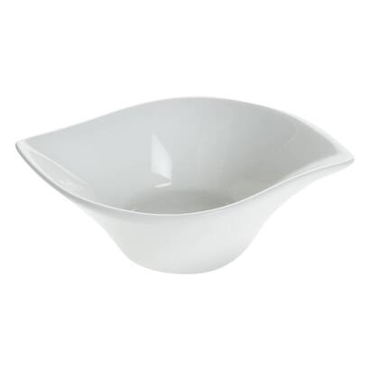 Set mit 6 sch&auml;lchen "vier mini-formen" h.5,3 cm, wei&szlig;