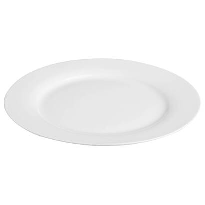 Set mit 6 desserttellern "ronde" d.20 cm, wei&szlig;