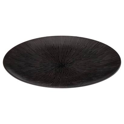 Speiseteller "atelier" d.27,5 cm, schwarz