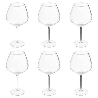 6er-set gin-gl&auml;ser "nora" 650 ml, transparent