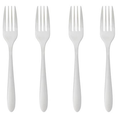 4er-set gabeln "nevis" silber