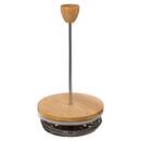 Kaffeemaschine &bdquo;Bambus&ldquo; 1000 ml, Transparent Durchsichtig