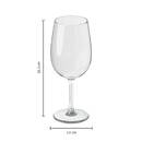 6er-Set Weingläser "Orpea" 360 ml, Transparent Durchsichtig