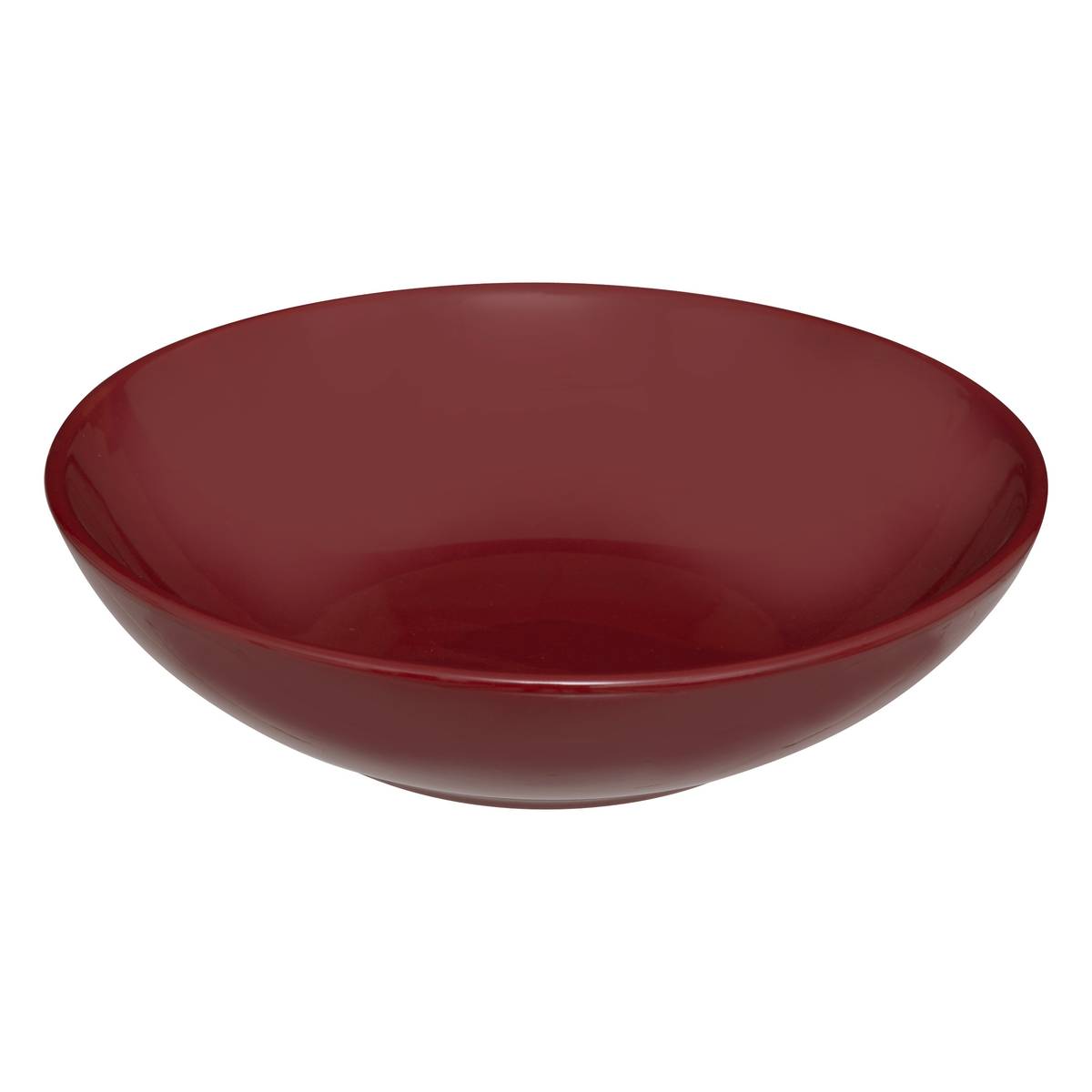 Set mit 6 tiefen Tellern "Colorama" D.20,5 cm, Rot Rot