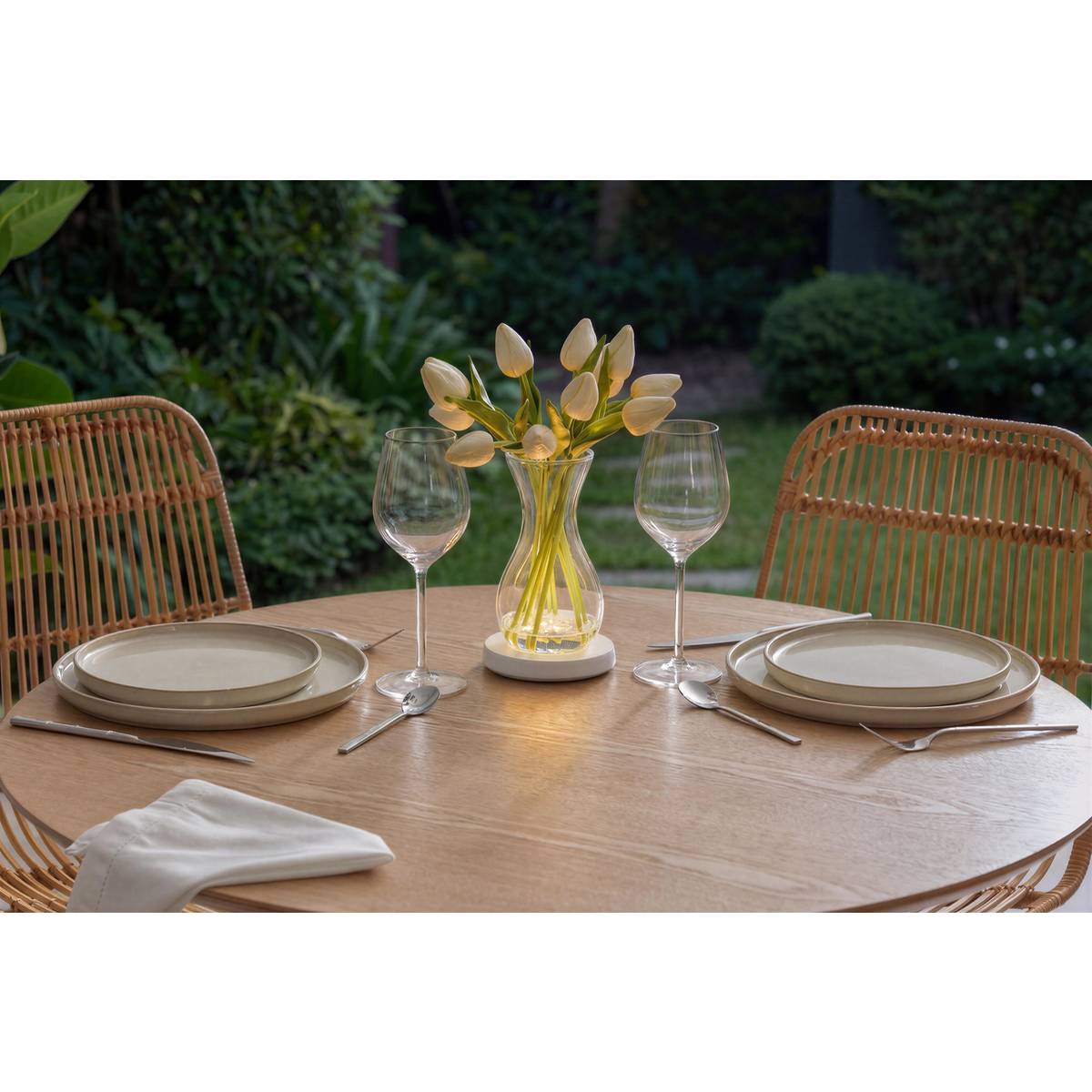 Set mit 6 Desserttellern "Terre inconnue"
