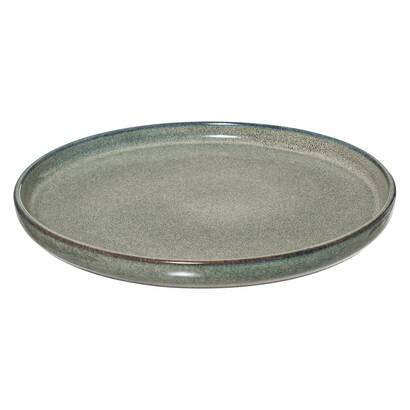 Set mit 6 desserttellern "terre inconnue" d.21 cm, gr&uuml;n