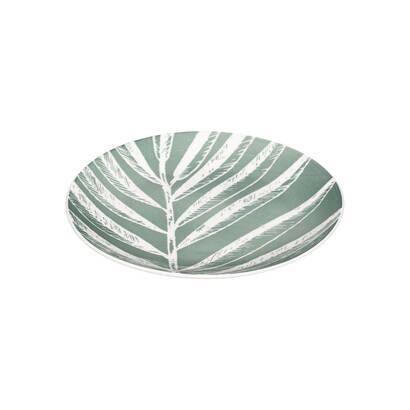 Set mit 6 desserttellern "green harmony" d.19 cm, gr&uuml;n