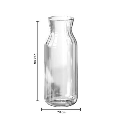 Karaffe "sergi'eau" 700 ml, transparent