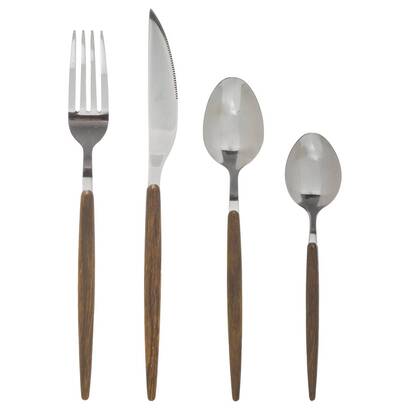 M&eacute;nag&egrave;re 24-teilig "amazonie" braun