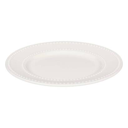 6er-set dessertteller &bdquo;perle&ldquo; d.19 cm, wei&szlig;