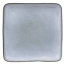 Set mit 6 flachen Tellern "Sea View" 27x27 cm, Blau Blau