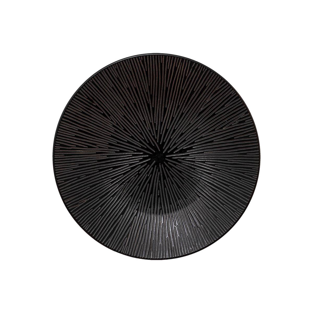 Dessertteller "Atelier" D.21 cm, Schwarz Schwarz