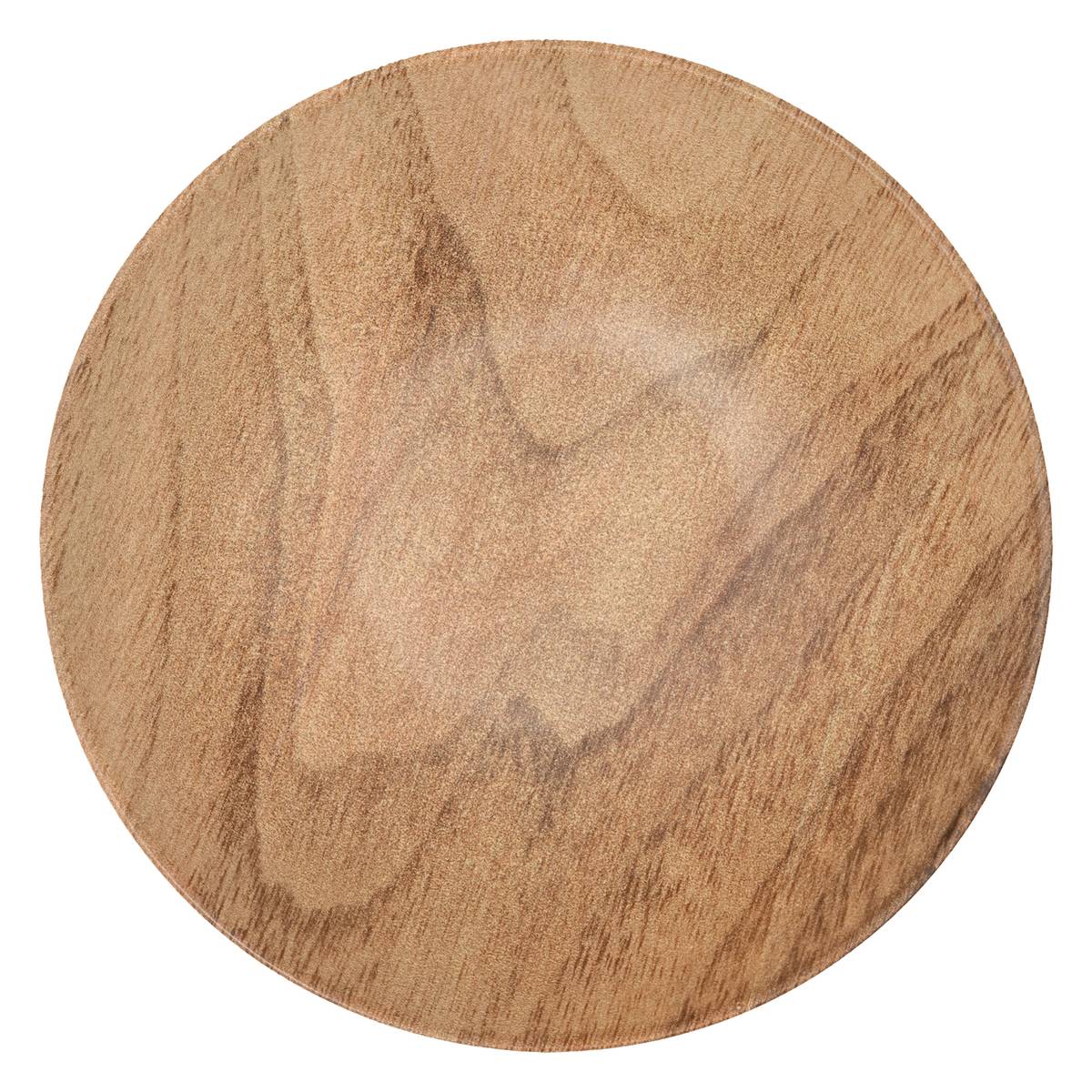 Tiefer Teller „Bois Mood“ D.20,8 cm, Braun Braun