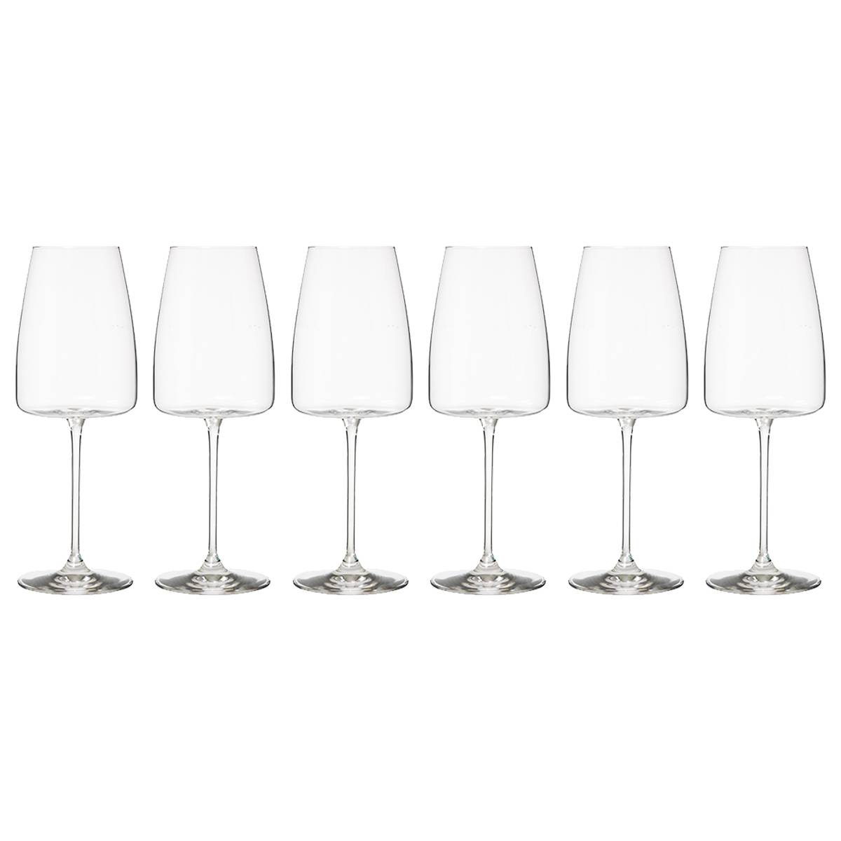 Set mit 6 Wassergläsern "Angara" 510 ml, Transparent Durchsichtig