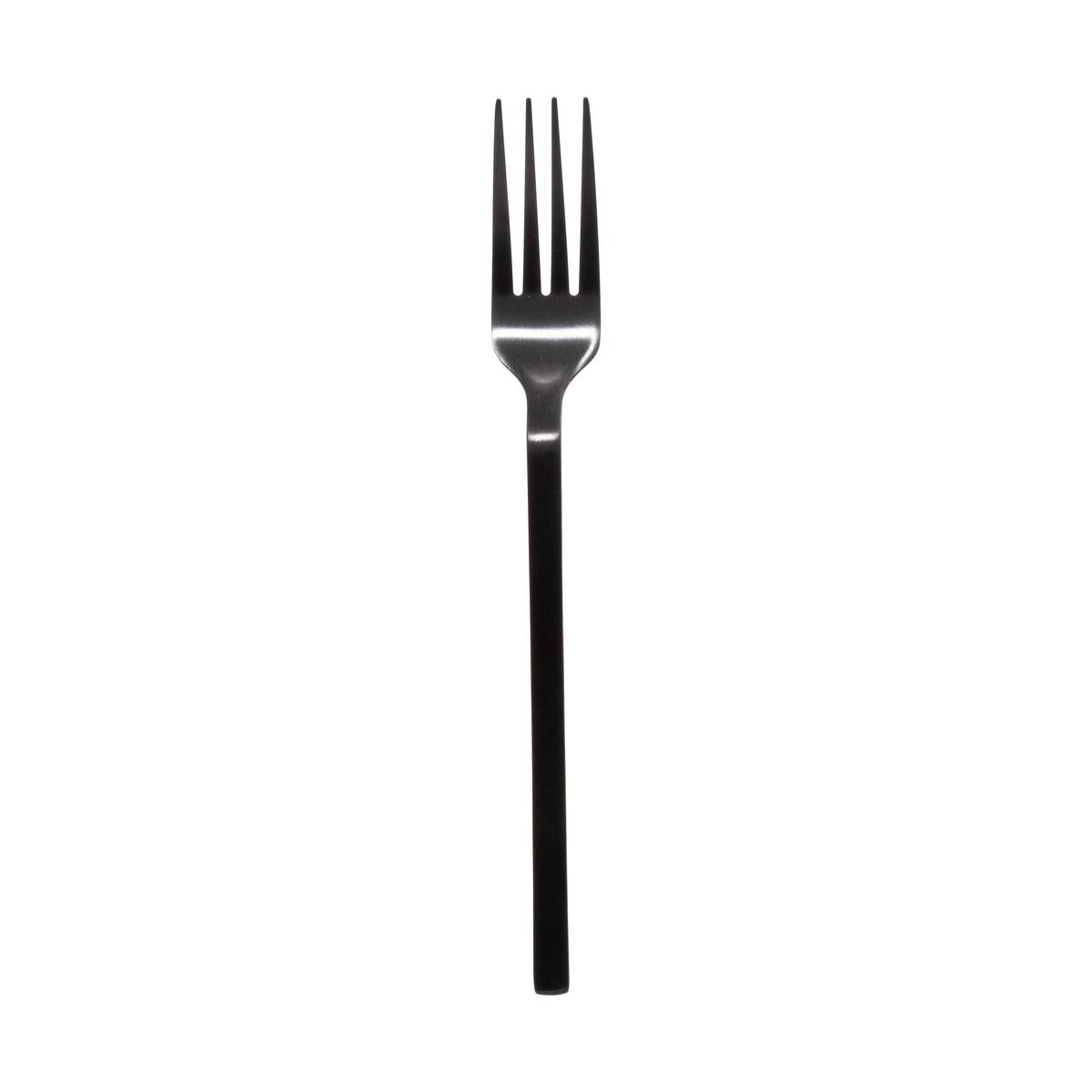 24-teiliges Besteckset "Modern Wood" Schwarz Schwarz