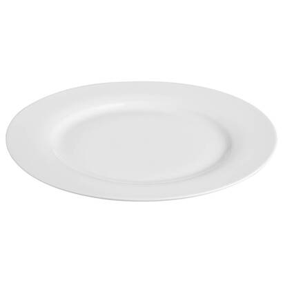 6er-set flacher teller &bdquo;ronde&ldquo; d.24 cm, wei&szlig;