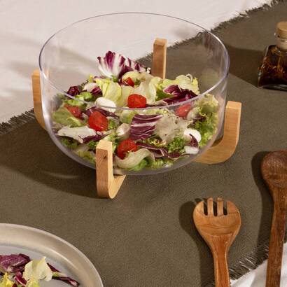 Salatsch&uuml;ssel  "arha" d.28 cm, transparent
