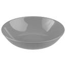 Set mit 6 tiefen Tellern "Colorama" D.20,5 cm, Grau Grau