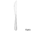 Ménagère 24-teiliges Besteckset "Mesa" Silber Silber