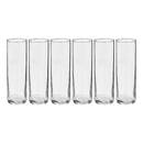 Set mit 6 hohen Bechern „Jacqu'Eau“ 320 ml, Transparent Durchsichtig