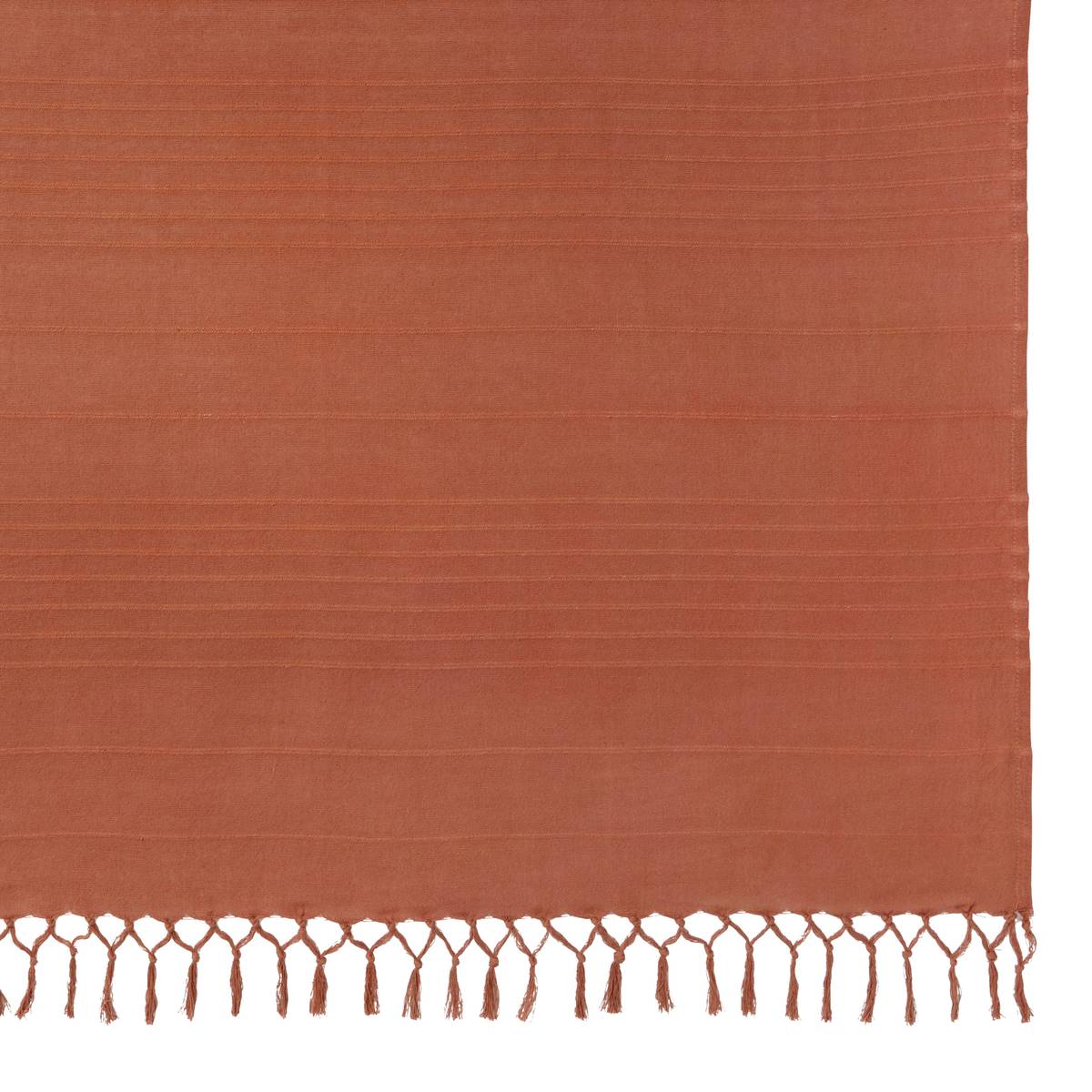Tagesdecke "Anjali" Terrakotta, 250x230 cm Terracotta