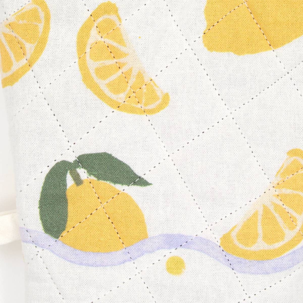 "Fruchtig" Topflappen und Ofenhandschuh Gelb, 20x32 cm Gelb