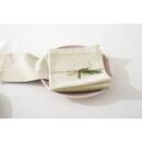 Set mit 4 Tischservietten „Jane“ Beige Leinen, 170 g/m2, 40x40 cm Leinenbeige