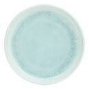 Flacher Teller "Lea" D.24 cm, Blau Blau