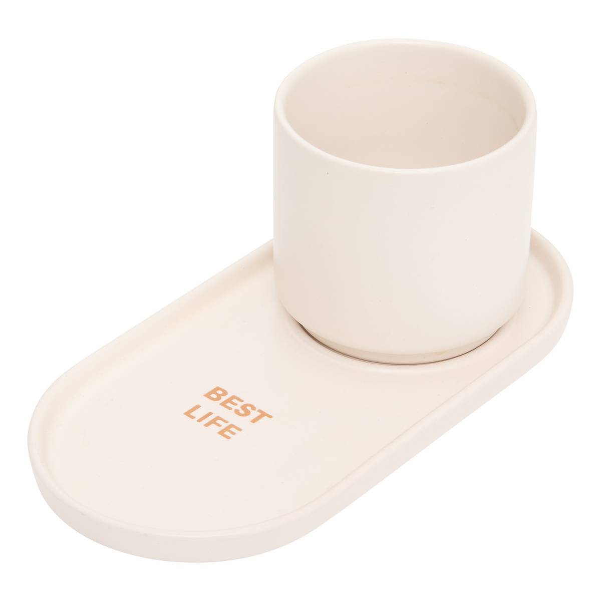 Set mit 2 Tassen "Casa Sienna" 240 ml, Steingut (Keramik) Modell A
