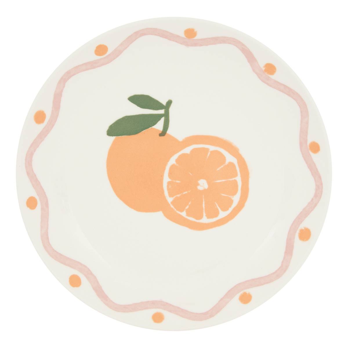 6er-Set Dessertteller "Fruity" Porzellan, D.19 cm Mehrfarbig 2