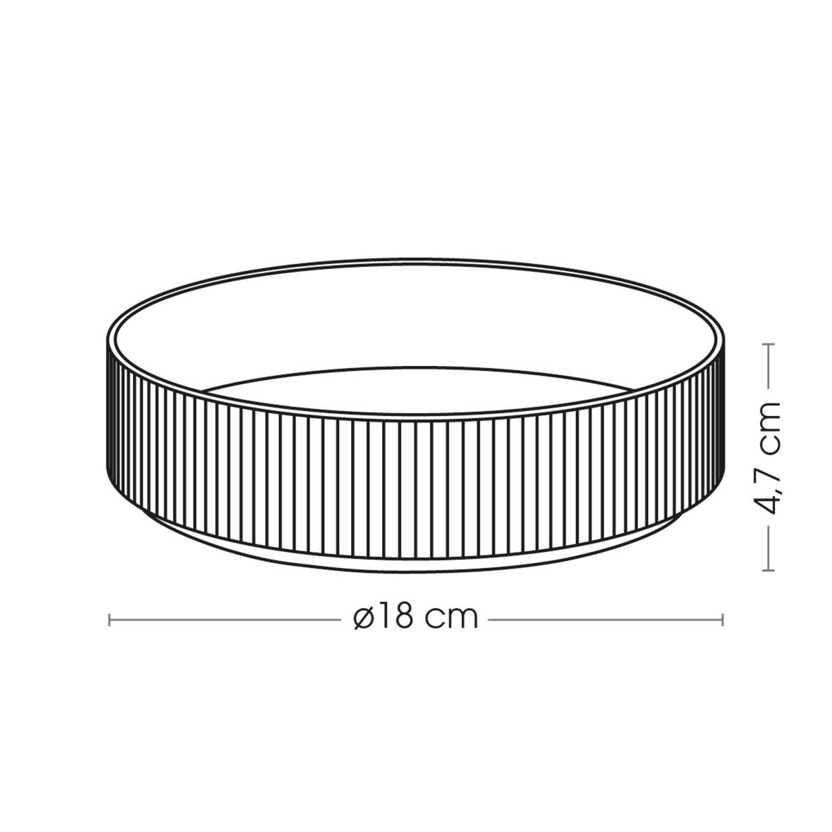 4er-Set tiefe Teller "Eva"