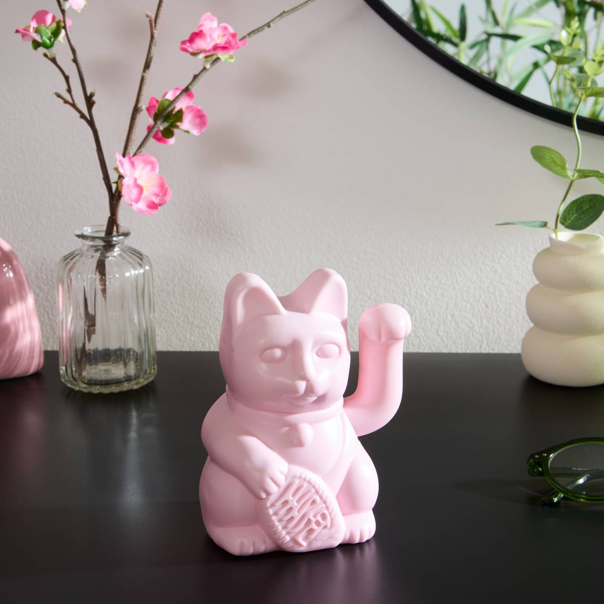 Statuette "Lucky" 14x8 cm Gr&uuml;n