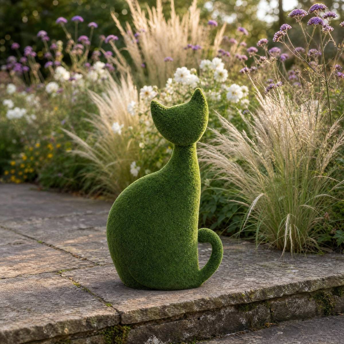 Statuette "Gras" Grün, 43,8x15,2 cm Grün