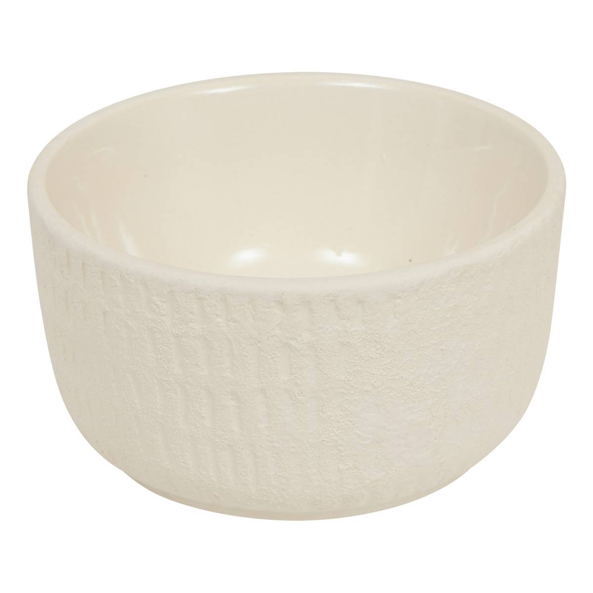 Dekobox "Sien" Weißes Steinzeug (Keramik), D.15,5 cm Weiß