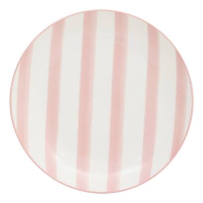 Set mit 6 desserttellern "charlie" porzellan, d.19 cm