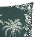 Rechteckiges Outdoor-Kissen THE PALM RESORT Gr&uuml;n 58 x 38 cm, Polyester Gr&uuml;n