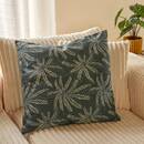 Quadratisches Outdoor-Kissen THE PALM RESORT Gr&uuml;n 55 x 55 cm, Recyceltes Polyester Gr&uuml;n