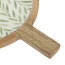 Teller "Inaya" Mango, 39,5x31 cm Olive