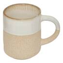 Becher "Kate" 200 ml, Steingut, Weiß Weiß