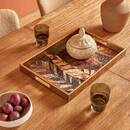 Lot de 4 assiettes creuses "Chiara" Steinzeug (Keramik), D.16,6 cm Beige