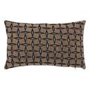 Kissen "Diamant" Braun, 50x30 cm Braun
