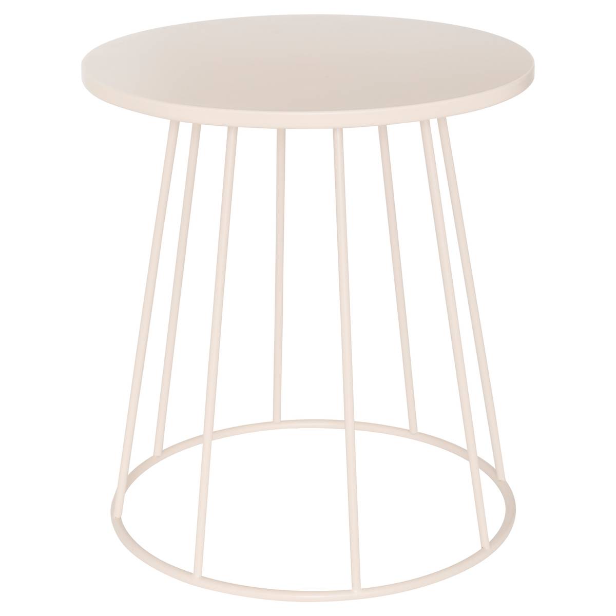 Beistelltisch "Latte" Beige, Ø 38 cm Beige