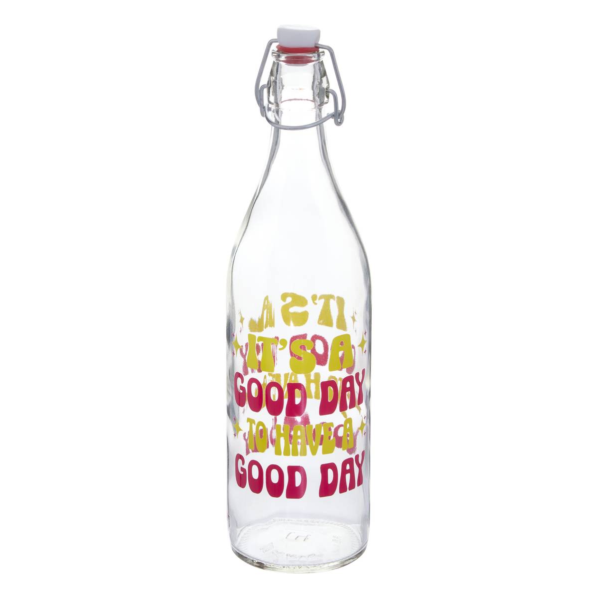 Flasche "Courage" Glas, Mehrfarbig Mehrfarbig 1